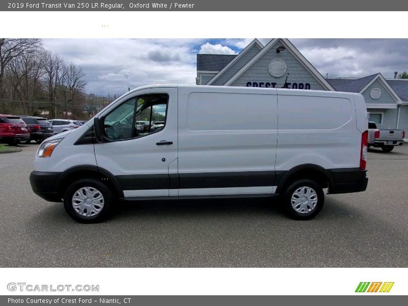 Oxford White / Pewter 2019 Ford Transit Van 250 LR Regular