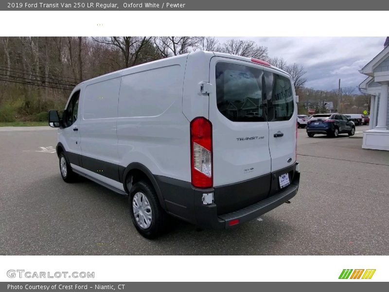 Oxford White / Pewter 2019 Ford Transit Van 250 LR Regular
