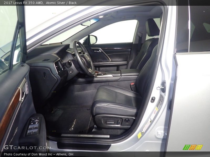 Atomic Silver / Black 2017 Lexus RX 350 AWD