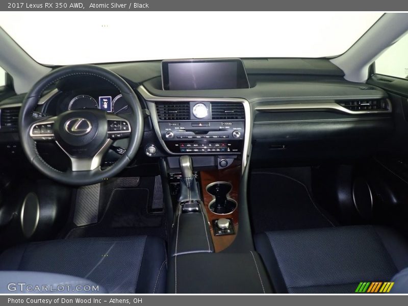 Atomic Silver / Black 2017 Lexus RX 350 AWD