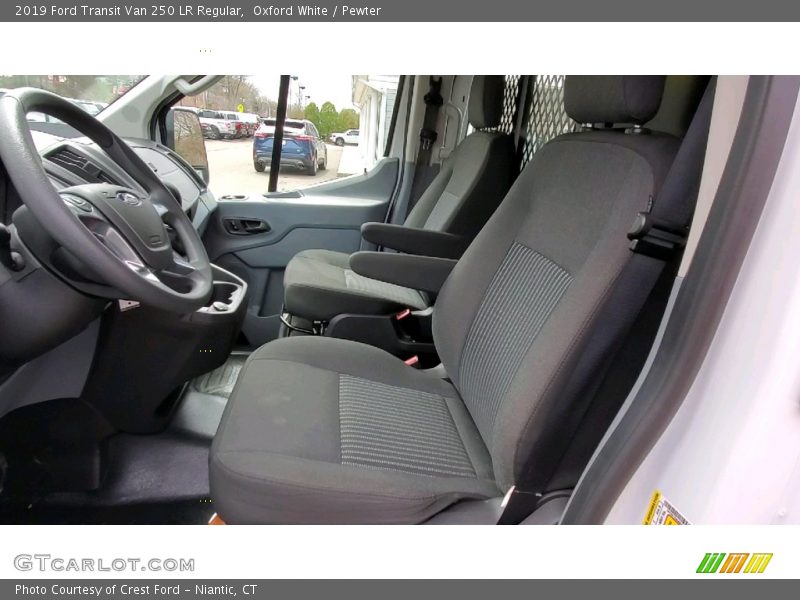 Oxford White / Pewter 2019 Ford Transit Van 250 LR Regular