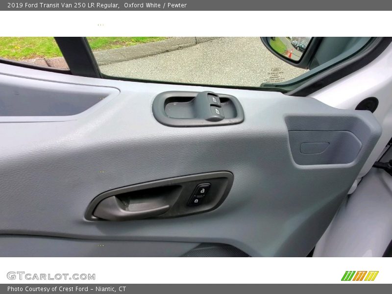 Oxford White / Pewter 2019 Ford Transit Van 250 LR Regular