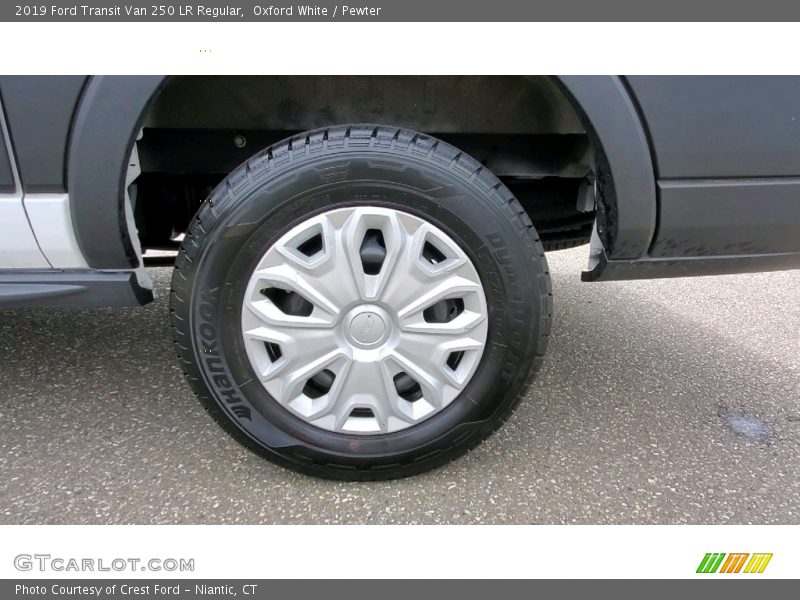 Oxford White / Pewter 2019 Ford Transit Van 250 LR Regular