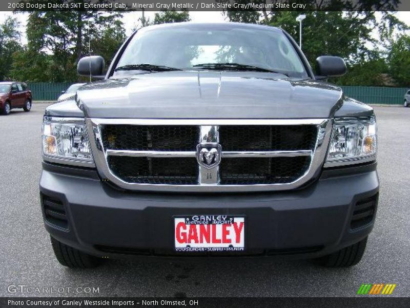 Mineral Gray Metallic / Dark Slate Gray/Medium Slate Gray 2008 Dodge Dakota SXT Extended Cab