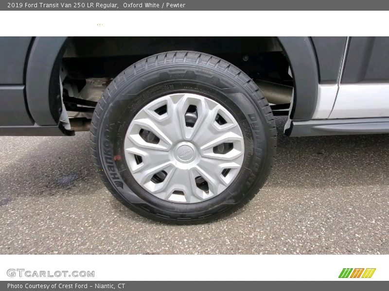 Oxford White / Pewter 2019 Ford Transit Van 250 LR Regular