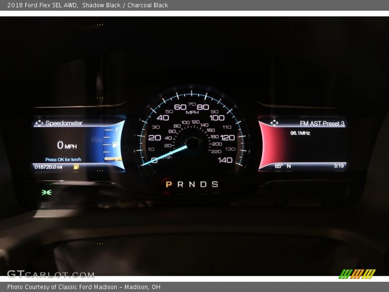  2018 Flex SEL AWD SEL AWD Gauges