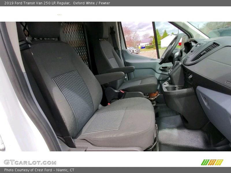 Oxford White / Pewter 2019 Ford Transit Van 250 LR Regular
