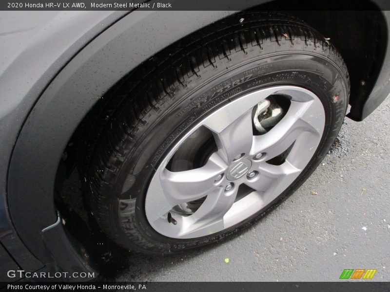 Modern Steel Metallic / Black 2020 Honda HR-V LX AWD