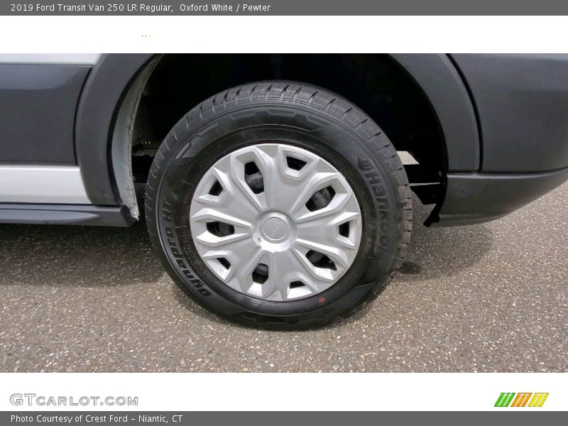 Oxford White / Pewter 2019 Ford Transit Van 250 LR Regular
