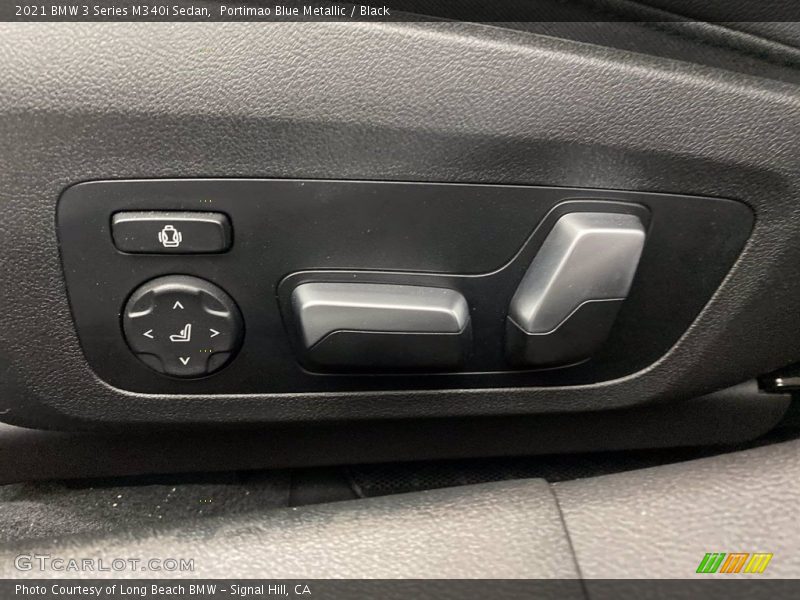 Portimao Blue Metallic / Black 2021 BMW 3 Series M340i Sedan