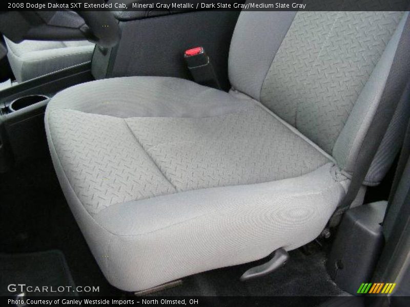 Mineral Gray Metallic / Dark Slate Gray/Medium Slate Gray 2008 Dodge Dakota SXT Extended Cab