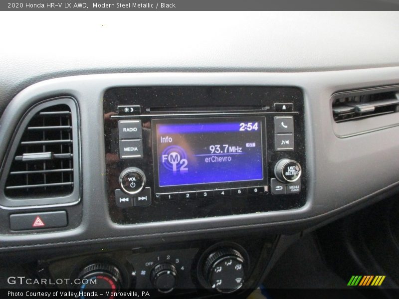 Modern Steel Metallic / Black 2020 Honda HR-V LX AWD