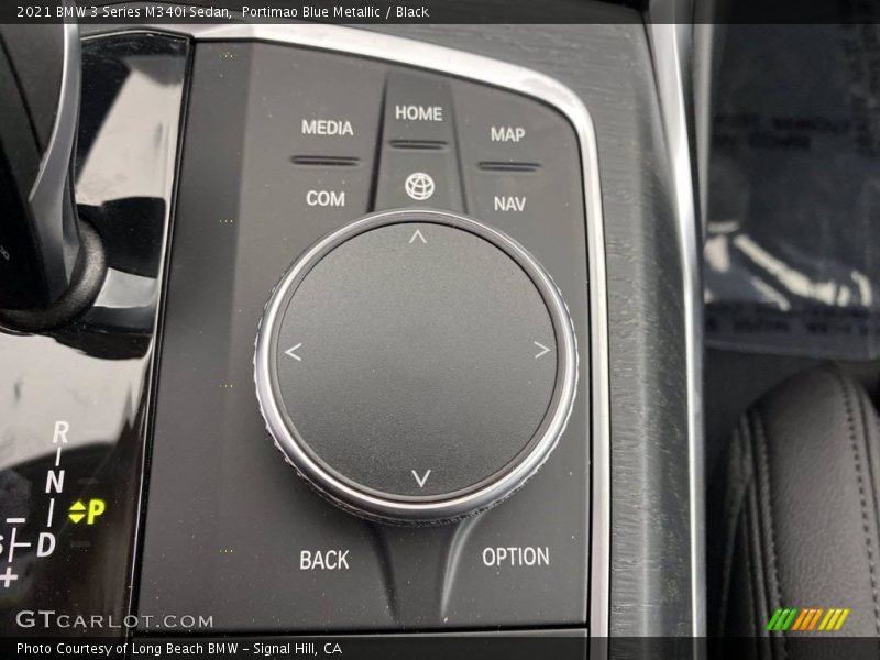 Controls of 2021 3 Series M340i Sedan