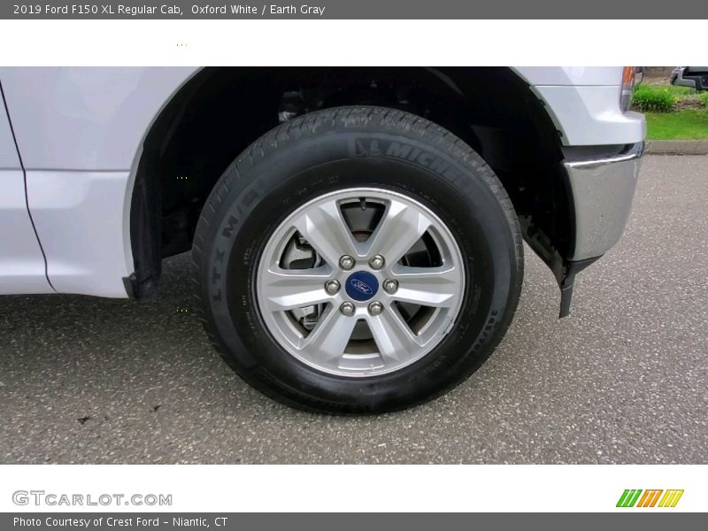 Oxford White / Earth Gray 2019 Ford F150 XL Regular Cab