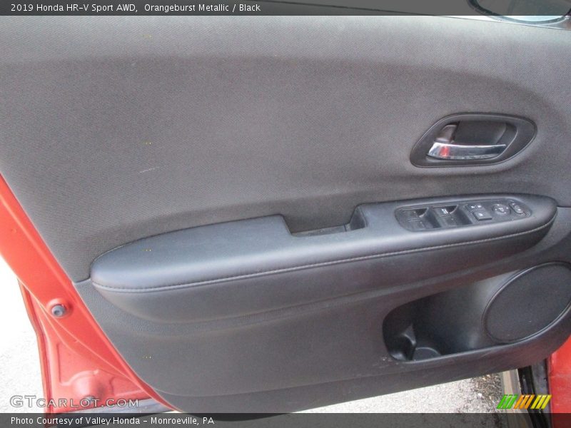 Orangeburst Metallic / Black 2019 Honda HR-V Sport AWD
