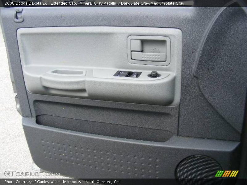 Mineral Gray Metallic / Dark Slate Gray/Medium Slate Gray 2008 Dodge Dakota SXT Extended Cab