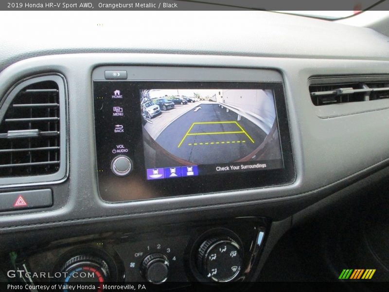 Orangeburst Metallic / Black 2019 Honda HR-V Sport AWD