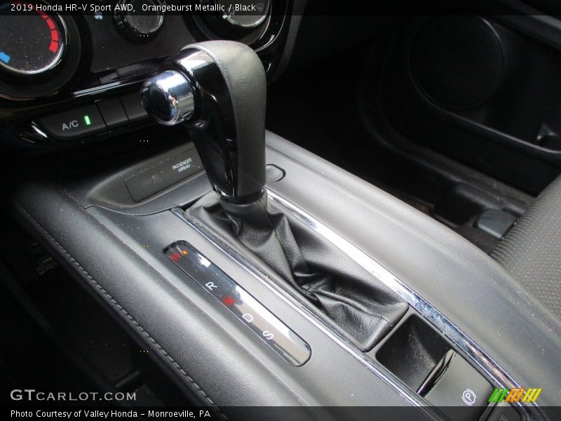 Orangeburst Metallic / Black 2019 Honda HR-V Sport AWD