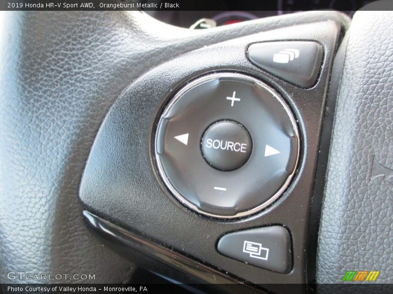 Orangeburst Metallic / Black 2019 Honda HR-V Sport AWD