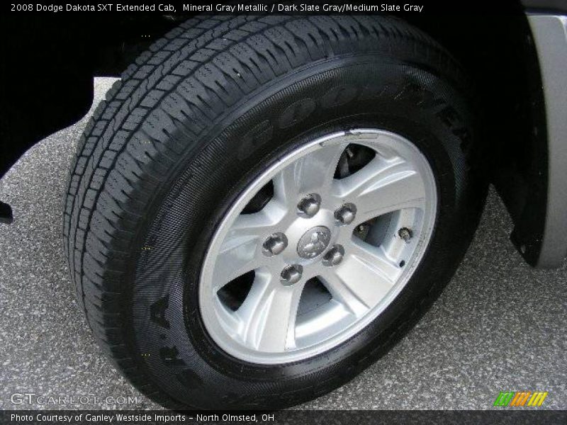 Mineral Gray Metallic / Dark Slate Gray/Medium Slate Gray 2008 Dodge Dakota SXT Extended Cab