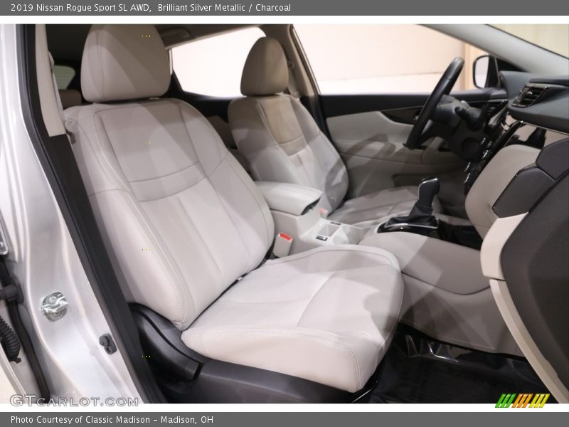 Brilliant Silver Metallic / Charcoal 2019 Nissan Rogue Sport SL AWD