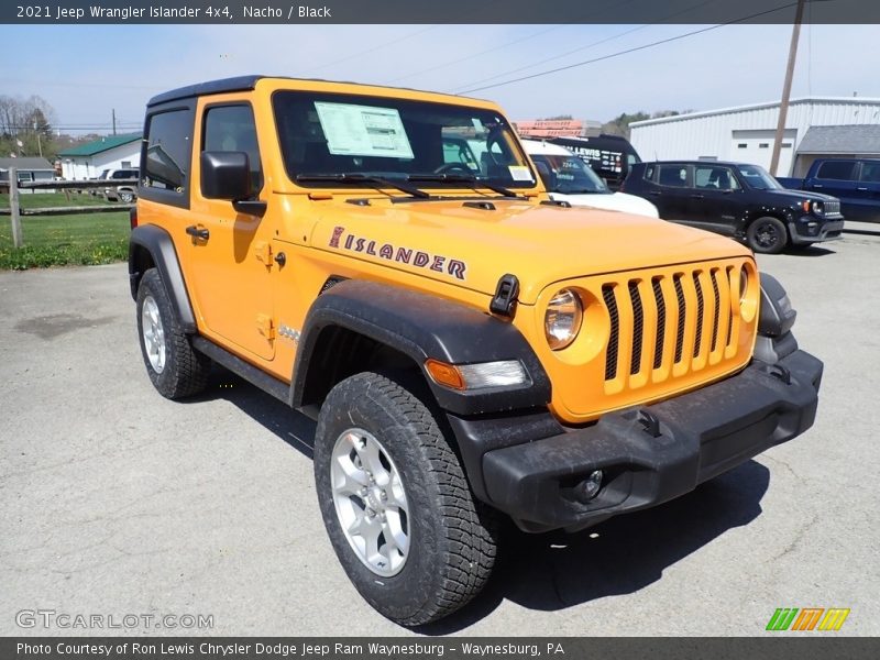 Front 3/4 View of 2021 Wrangler Islander 4x4