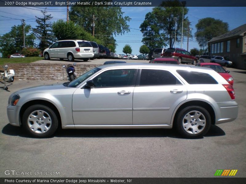 Bright Silver Metallic / Dark Slate Gray/Light Graystone 2007 Dodge Magnum SXT