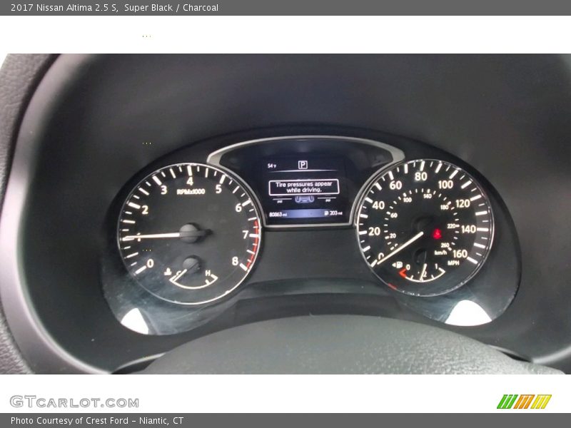 Super Black / Charcoal 2017 Nissan Altima 2.5 S