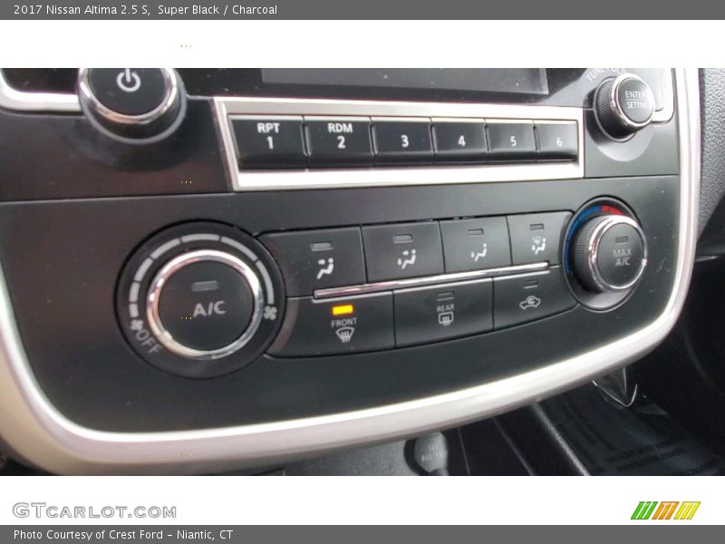 Super Black / Charcoal 2017 Nissan Altima 2.5 S