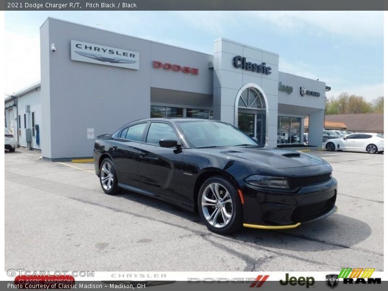 Pitch Black / Black 2021 Dodge Charger R/T