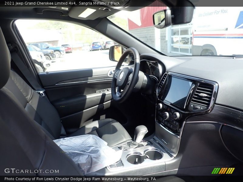 Sangria Metallic / Black 2021 Jeep Grand Cherokee Limited 4x4