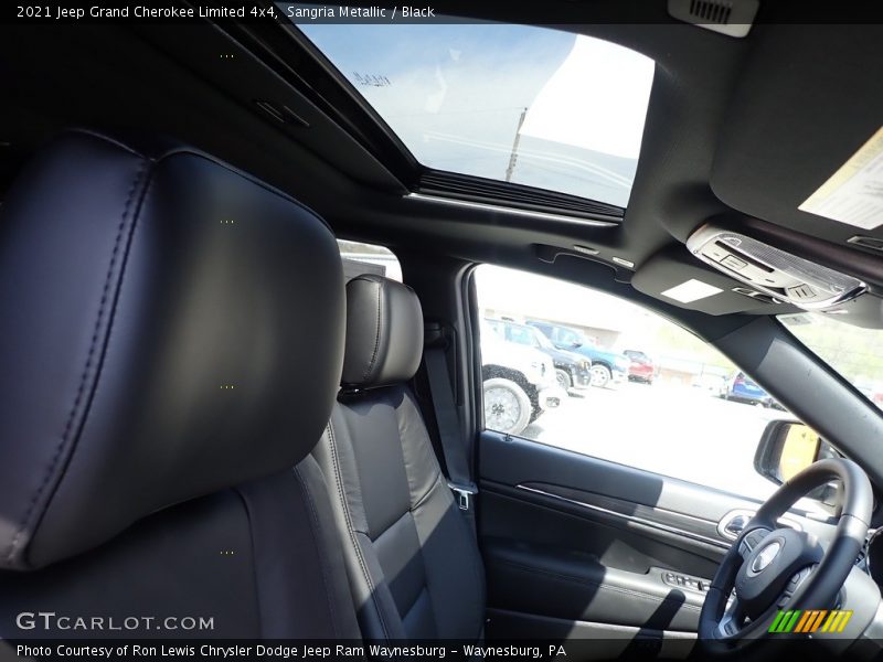 Sangria Metallic / Black 2021 Jeep Grand Cherokee Limited 4x4