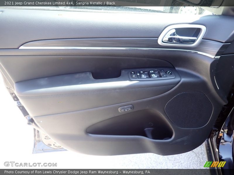 Sangria Metallic / Black 2021 Jeep Grand Cherokee Limited 4x4
