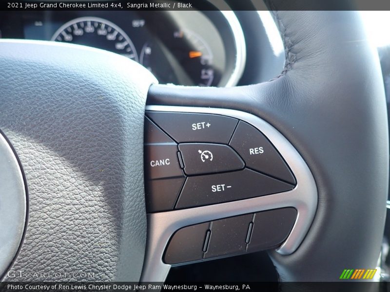 Sangria Metallic / Black 2021 Jeep Grand Cherokee Limited 4x4