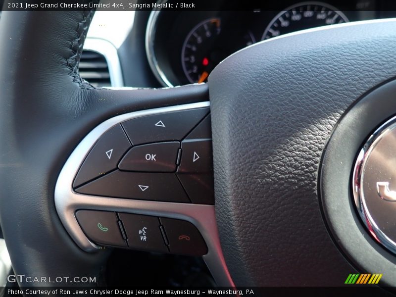 Sangria Metallic / Black 2021 Jeep Grand Cherokee Limited 4x4