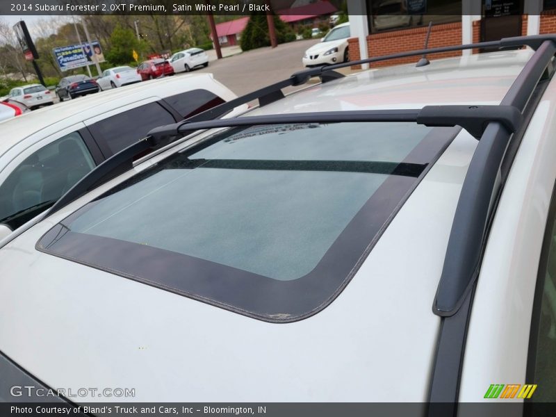 Satin White Pearl / Black 2014 Subaru Forester 2.0XT Premium