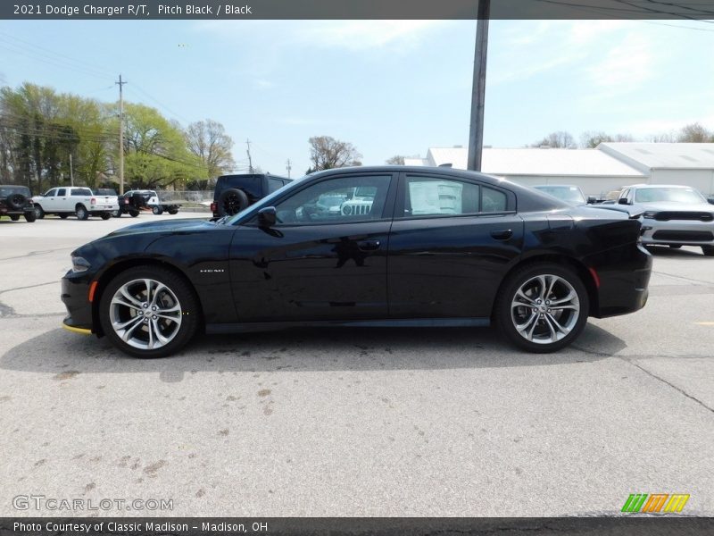 Pitch Black / Black 2021 Dodge Charger R/T