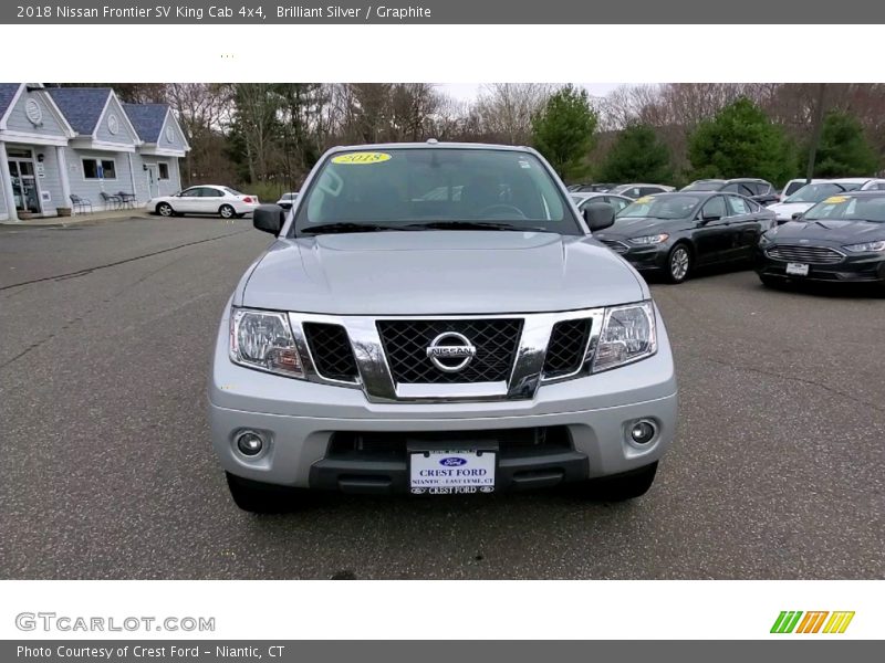 Brilliant Silver / Graphite 2018 Nissan Frontier SV King Cab 4x4