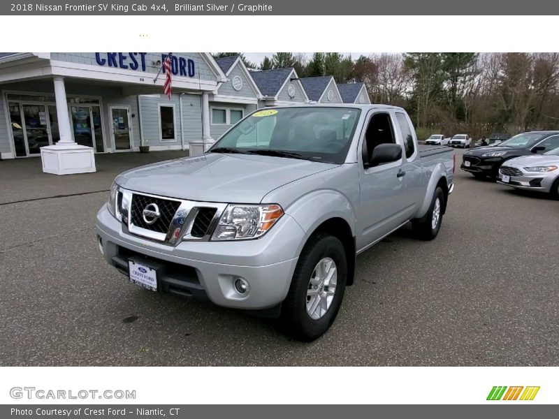 Brilliant Silver / Graphite 2018 Nissan Frontier SV King Cab 4x4