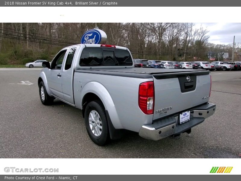Brilliant Silver / Graphite 2018 Nissan Frontier SV King Cab 4x4