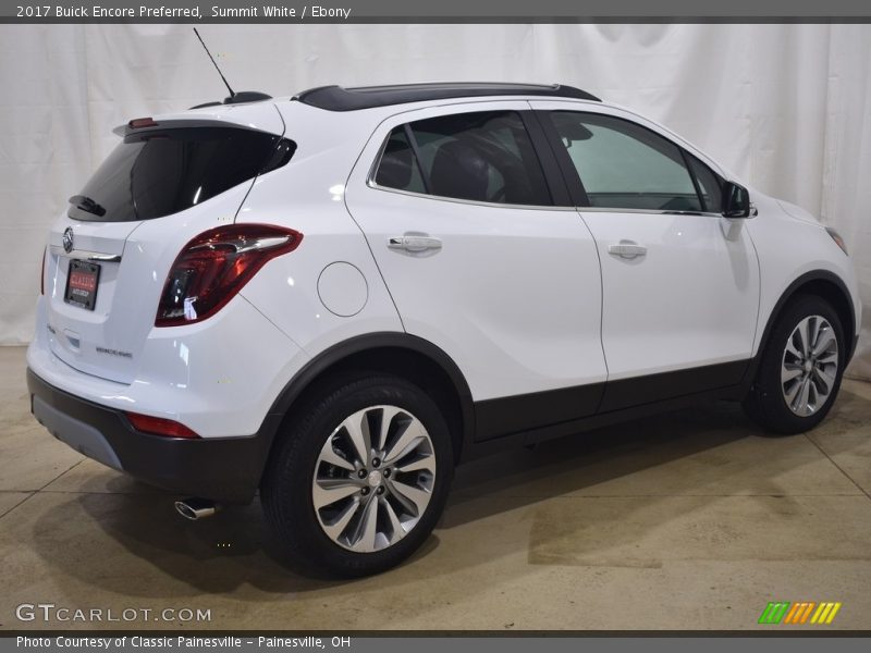 Summit White / Ebony 2017 Buick Encore Preferred
