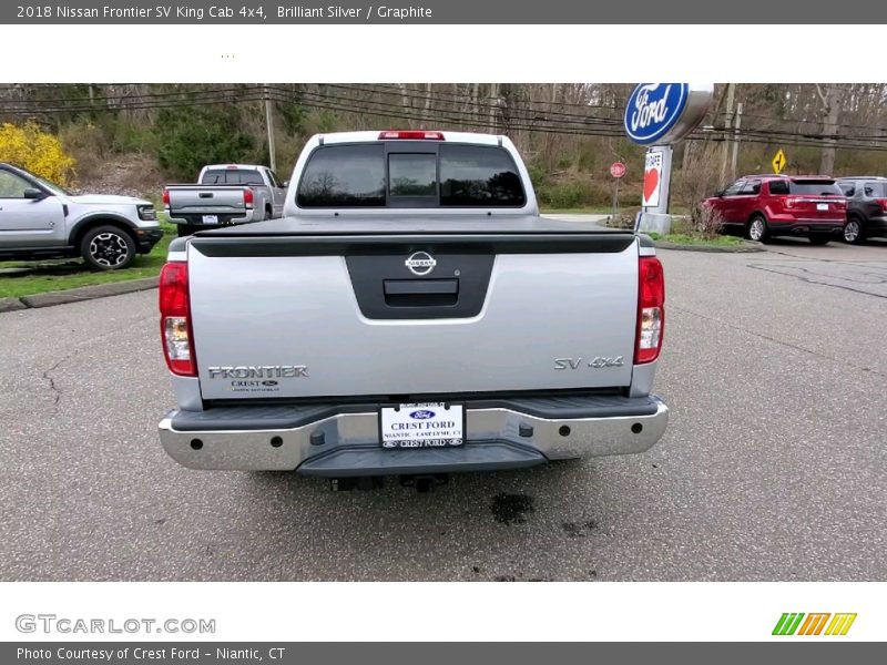 Brilliant Silver / Graphite 2018 Nissan Frontier SV King Cab 4x4