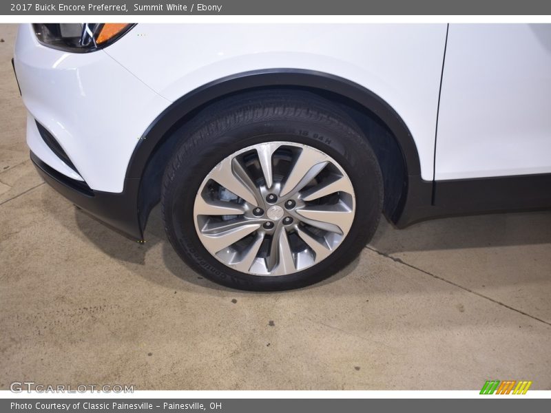Summit White / Ebony 2017 Buick Encore Preferred