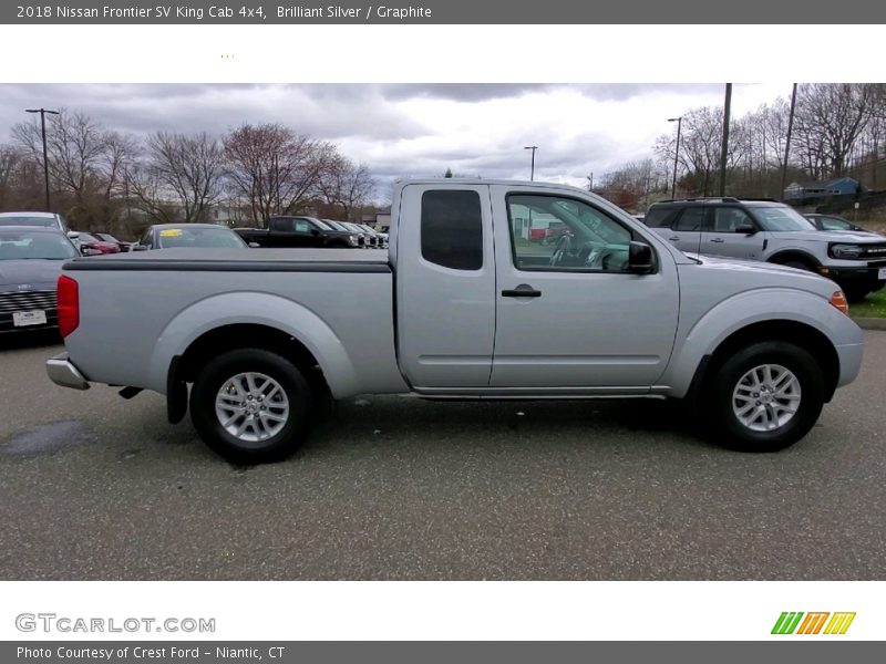 Brilliant Silver / Graphite 2018 Nissan Frontier SV King Cab 4x4