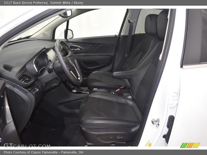 Summit White / Ebony 2017 Buick Encore Preferred
