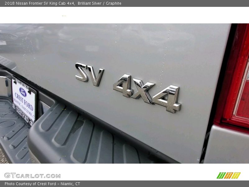 Brilliant Silver / Graphite 2018 Nissan Frontier SV King Cab 4x4
