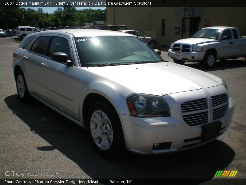 Bright Silver Metallic / Dark Slate Gray/Light Graystone 2007 Dodge Magnum SXT