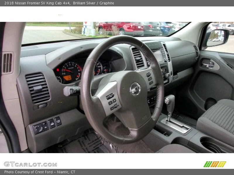 Brilliant Silver / Graphite 2018 Nissan Frontier SV King Cab 4x4