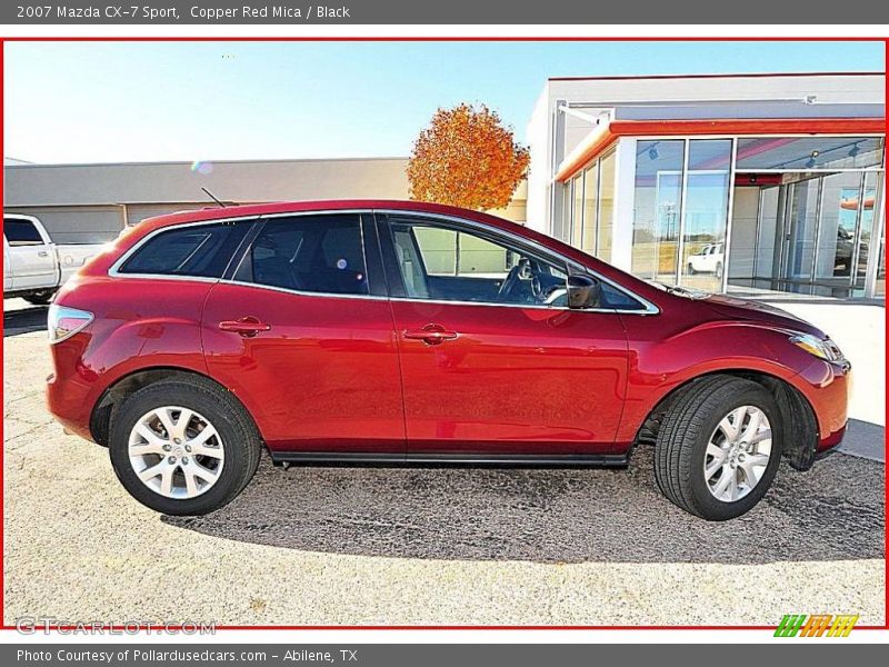 Copper Red Mica / Black 2007 Mazda CX-7 Sport