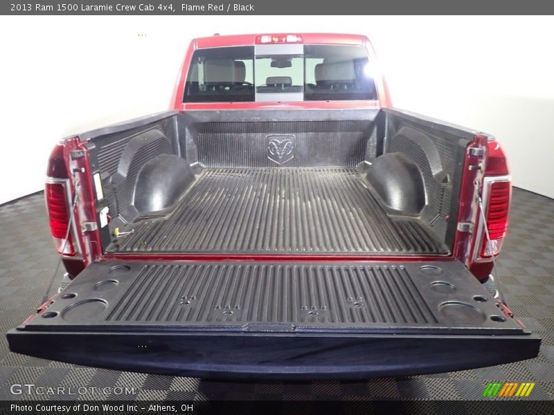Flame Red / Black 2013 Ram 1500 Laramie Crew Cab 4x4